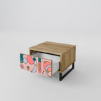 GOSSAMER ECHOES Nachttisch in Eiche-Optik