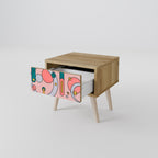 GOSSAMER ECHOES Nachttisch in Eiche-Optik