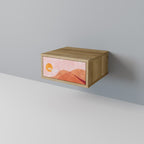 LUMINOUS SUNLIGHT Nachttisch in Eiche-Optik