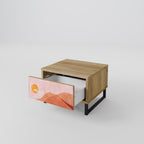 LUMINOUS SUNLIGHT Nachttisch in Eiche-Optik