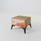 LUMINOUS SUNLIGHT Nachttisch in Eiche-Optik