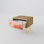 LUMINOUS SUNLIGHT Nachttisch in Eiche-Optik
