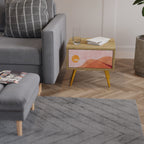 LUMINOUS SUNLIGHT Nachttisch in Eiche-Optik