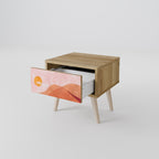 LUMINOUS SUNLIGHT Nachttisch in Eiche-Optik
