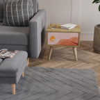 LUMINOUS SUNLIGHT Nachttisch in Eiche-Optik