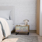 MOSAIC OF COLORS Nachttisch in Eiche-Optik