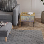 MOSAIC OF COLORS Nachttisch in Eiche-Optik