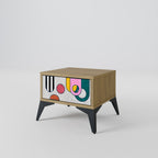 COOL STORY Nachttisch in Eiche-Optik