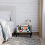 COOL STORY Nachttisch in Eiche-Optik