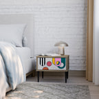 COOL STORY Nachttisch in Eiche-Optik