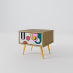 COOL STORY Nachttisch in Eiche-Optik