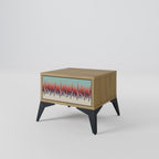 CHROMA CONTOURS Nachttisch in Eiche-Optik