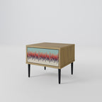 CHROMA CONTOURS Nachttisch in Eiche-Optik