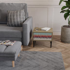 CHROMA CONTOURS Nachttisch in Eiche-Optik