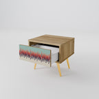 CHROMA CONTOURS Nachttisch in Eiche-Optik