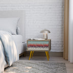 CHROMA CONTOURS Nachttisch in Eiche-Optik