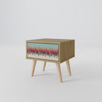 CHROMA CONTOURS Nachttisch in Eiche-Optik
