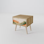 WATERCOLOUR PEAKS Nightstand in Oak Effect