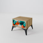 CIRCULAR RHAPSODY Nachttisch in Eiche-Optik