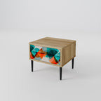 CIRCULAR RHAPSODY Nachttisch in Eiche-Optik