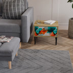 CIRCULAR RHAPSODY Nachttisch in Eiche-Optik