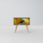 PIERCING SHARPNESS Nachttisch in Eiche-Optik