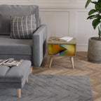 PIERCING SHARPNESS Nachttisch in Eiche-Optik