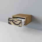 UNIFIED FRAGMENTS Nightstand in Oak Effect