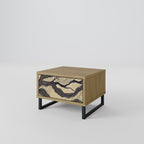 UNIFIED FRAGMENTS Nightstand in Oak Effect
