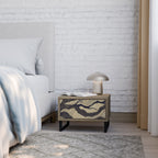 UNIFIED FRAGMENTS Nightstand in Oak Effect