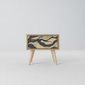 UNIFIED FRAGMENTS Nightstand in Oak Effect