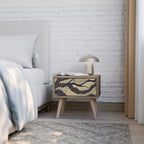 UNIFIED FRAGMENTS Nightstand in Oak Effect