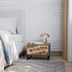 GEOMETRIC FUSION Nachttisch in Eiche-Optik