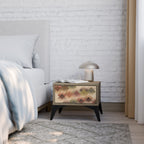 GEOMETRIC FUSION Nachttisch in Eiche-Optik