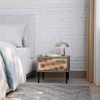 GEOMETRIC FUSION Nachttisch in Eiche-Optik