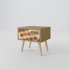 GEOMETRIC FUSION Nachttisch in Eiche-Optik