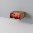 COLORFUL SOUNDS Nightstand in Oak Effect