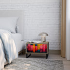 COLORFUL SOUNDS Nightstand in Oak Effect