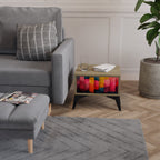 COLORFUL SOUNDS Nightstand in Oak Effect