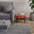 COLORFUL SOUNDS Nightstand in Oak Effect