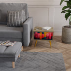 COLORFUL SOUNDS Nightstand in Oak Effect