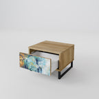 ABSTRACT THOUGHTS Nachttisch in Eiche-Optik