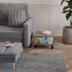 ABSTRACT THOUGHTS Nachttisch in Eiche-Optik