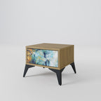 ABSTRACT THOUGHTS Nachttisch in Eiche-Optik