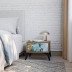 ABSTRACT THOUGHTS Nachttisch in Eiche-Optik