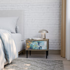 ABSTRACT THOUGHTS Nachttisch in Eiche-Optik