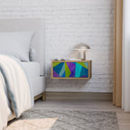 COLD SHOWCASE Nachttisch in Eiche-Optik