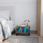 COLD SHOWCASE Nachttisch in Eiche-Optik