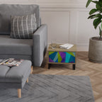 COLD SHOWCASE Nachttisch in Eiche-Optik