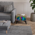 COLD SHOWCASE Nachttisch in Eiche-Optik